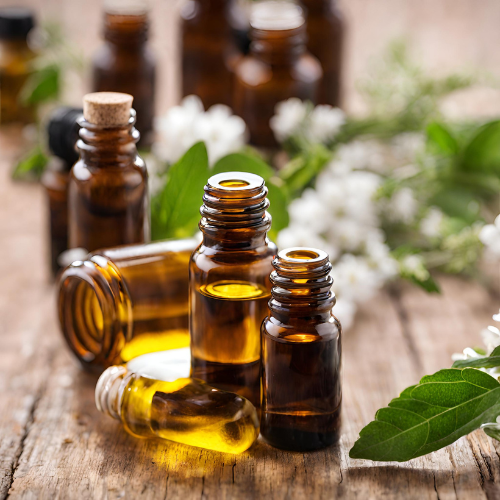 bottles Essential Oil